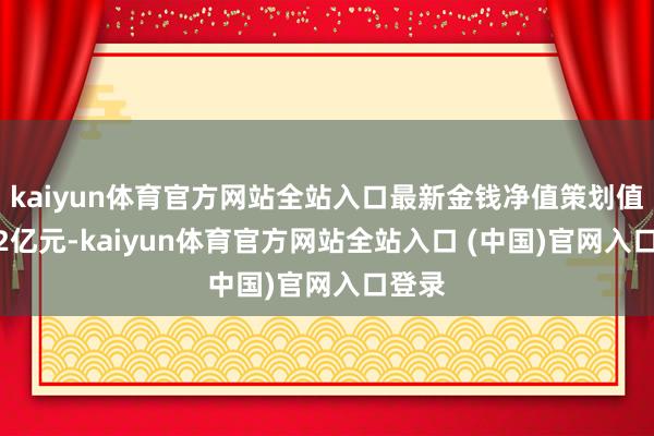 kaiyun体育官方网站全站入口最新金钱净值策划值为1.2亿元-kaiyun体育官方网站全站入口 (中国)官网入口登录